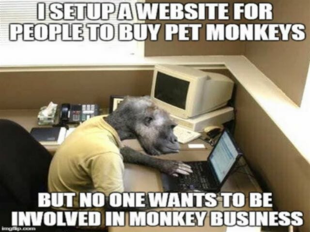 Üzleti idiómák angol monkey business