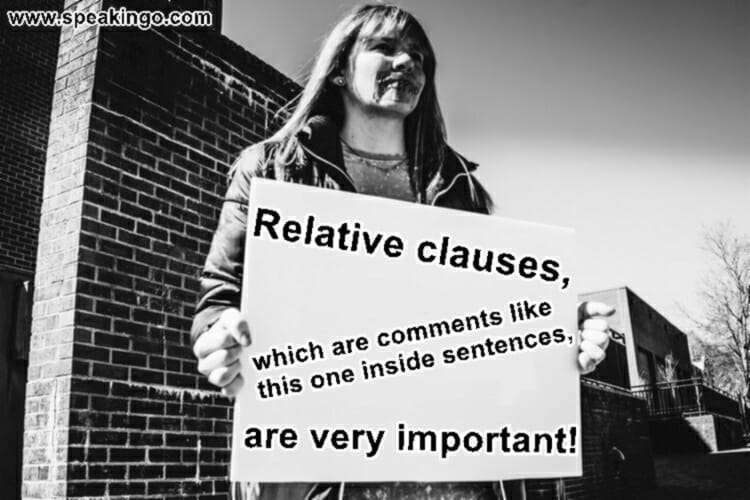 relative clauses