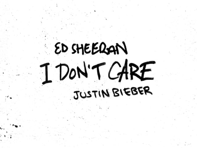 ed sheeran, justin bieber, I don't care, tekst, tlumaczenie, angielski, polski