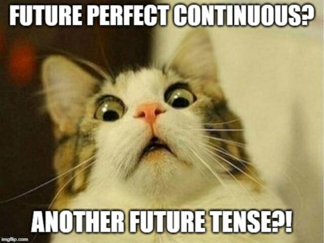 futuro perfecto continuo , future perfect continuous