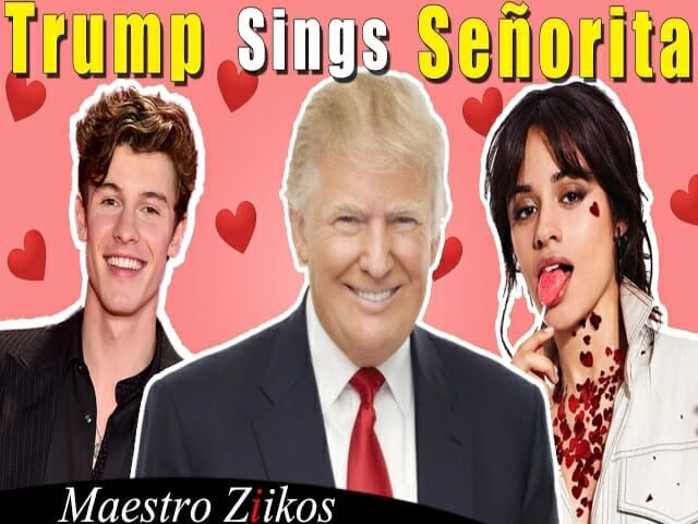 seniorita, camilla caballo, shawn mendels, donald trump, piosenka po angielsku, tekst, tlumaczenie, maestro ziikos