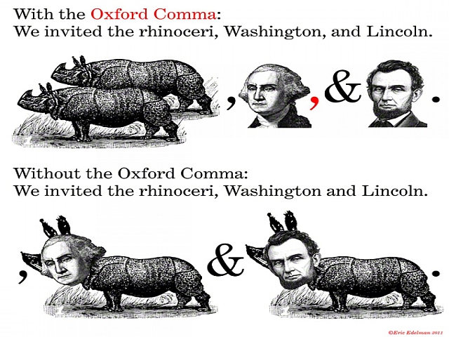 Oxford Comma: Co to jest i czy warto? interpunkcja, przecinek