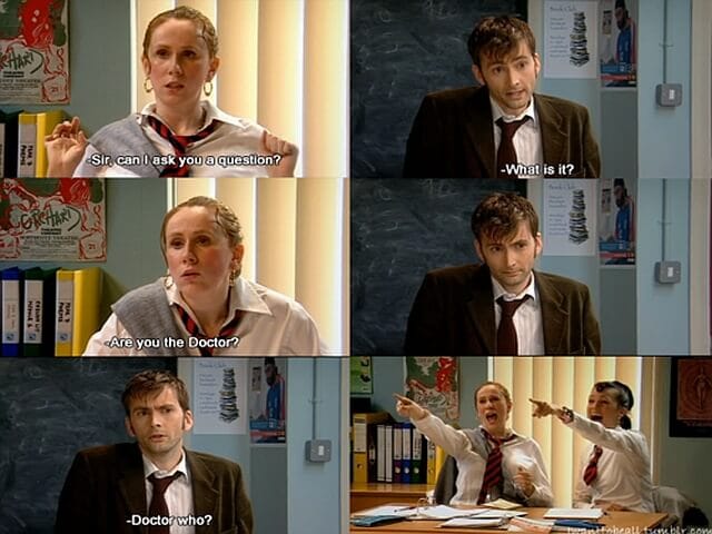 Nowy nauczyciel angielskiego, new english teacher, Catherine Tate Show, David Tennant